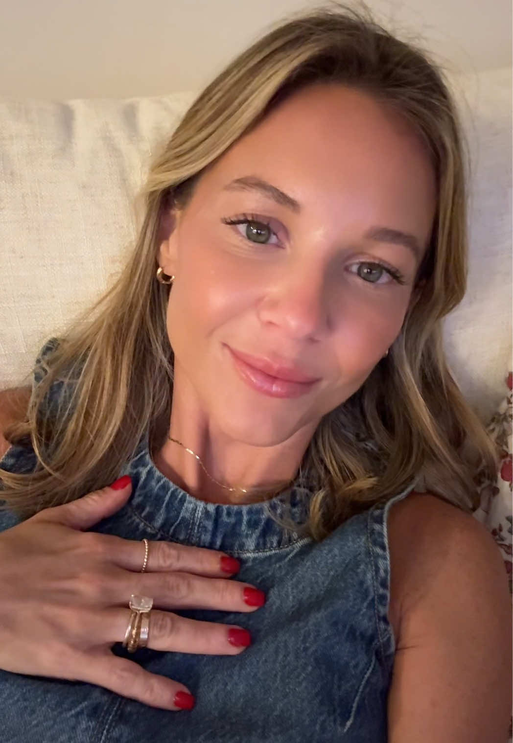 Welp … here’s my outfit 🤗 #whatimwearing #myoutfit #dinneroutfit #MomsofTikTok #denimoutfit  @madewell @ZARA @Atolea | Waterproof Jewelry 