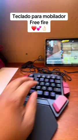 Teclado para mobilador para free fire #freefire #teclado #tecladogamer #mobilador #mause 