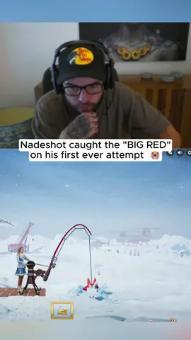 THAT MIGHT BE THE BIGGEST ONE #icefishing #nadeshot #kickstreaming 