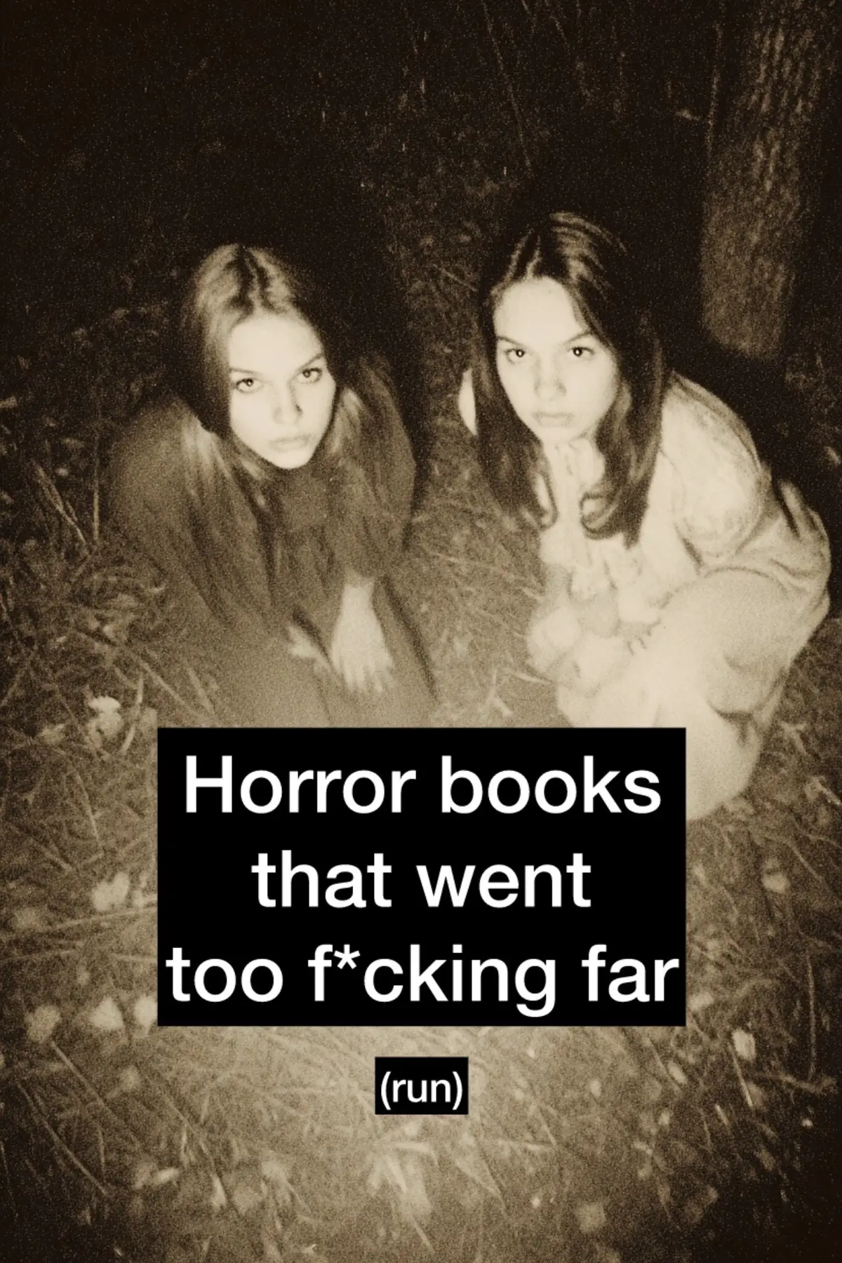 These horror books are probably too much for you. #horrorbooktok #horrorbooks #scarybooks 