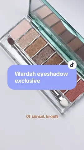 #wardah #eyeshadow #exclusive 