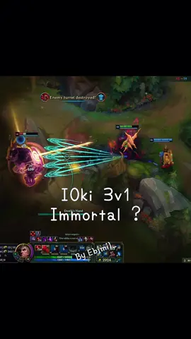 Volibear 3v1 You cant kill him #leagueoflegends #리그오브레전드 #twitch 