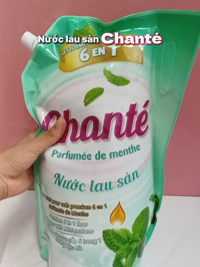 Combo 2 túi nước lau sàn 6 trong 1 của Chanté cho mùa hè thơm mát #xh #viral 