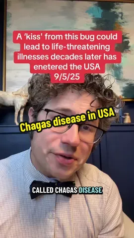 What is Chagas disease? Chagas disease is becoming hypo endemic in the United States. #outbreak #tiktokdoc #LearnOnTikTok 