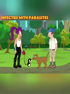 Infected with parasites #futurama #fyp #foryou 