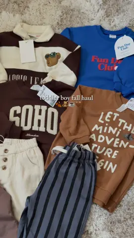 I’m jealous of my toddlers closet 😅 but honestly can’t wait to style him in these pieces 🥰 Some of my go to places to shop ✨ @ZARA  @H&M  @Cotton On Kids   @Next  #fyp #toddleroutfit #fall2025 #toddlerootd #toddlerfashion 