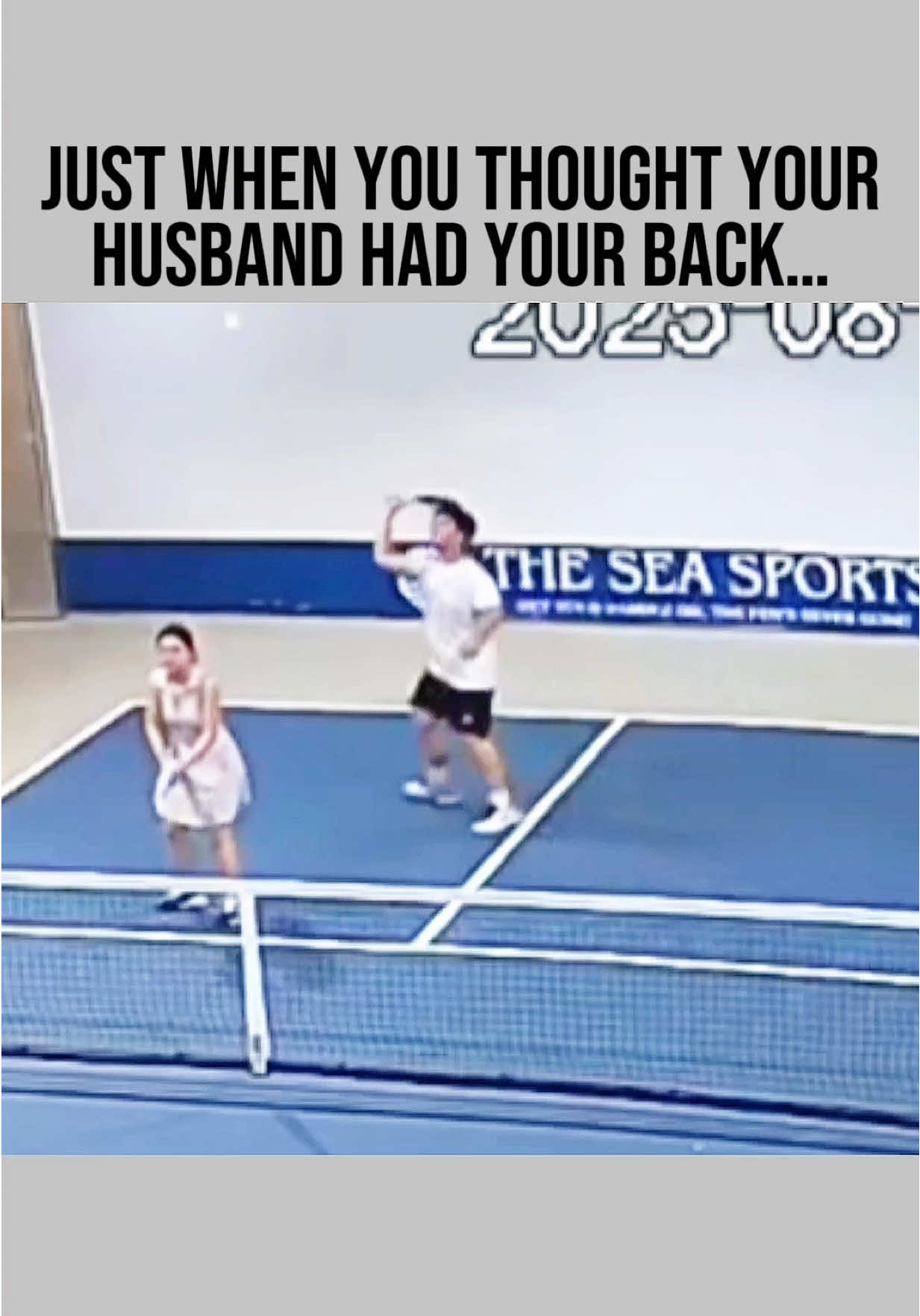 Dude is definitely sleeping on the couch. 🛋️ #pickleball #pickleballhighlights #pickleballtiktok #pickleballplayers #pickleballcourt 