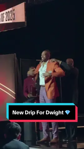 Dwight Howard wears his new #HallOfFame jacket and ring for the FIRST time 🤩 #NBA #Basketball #HOF #DwightHoward 