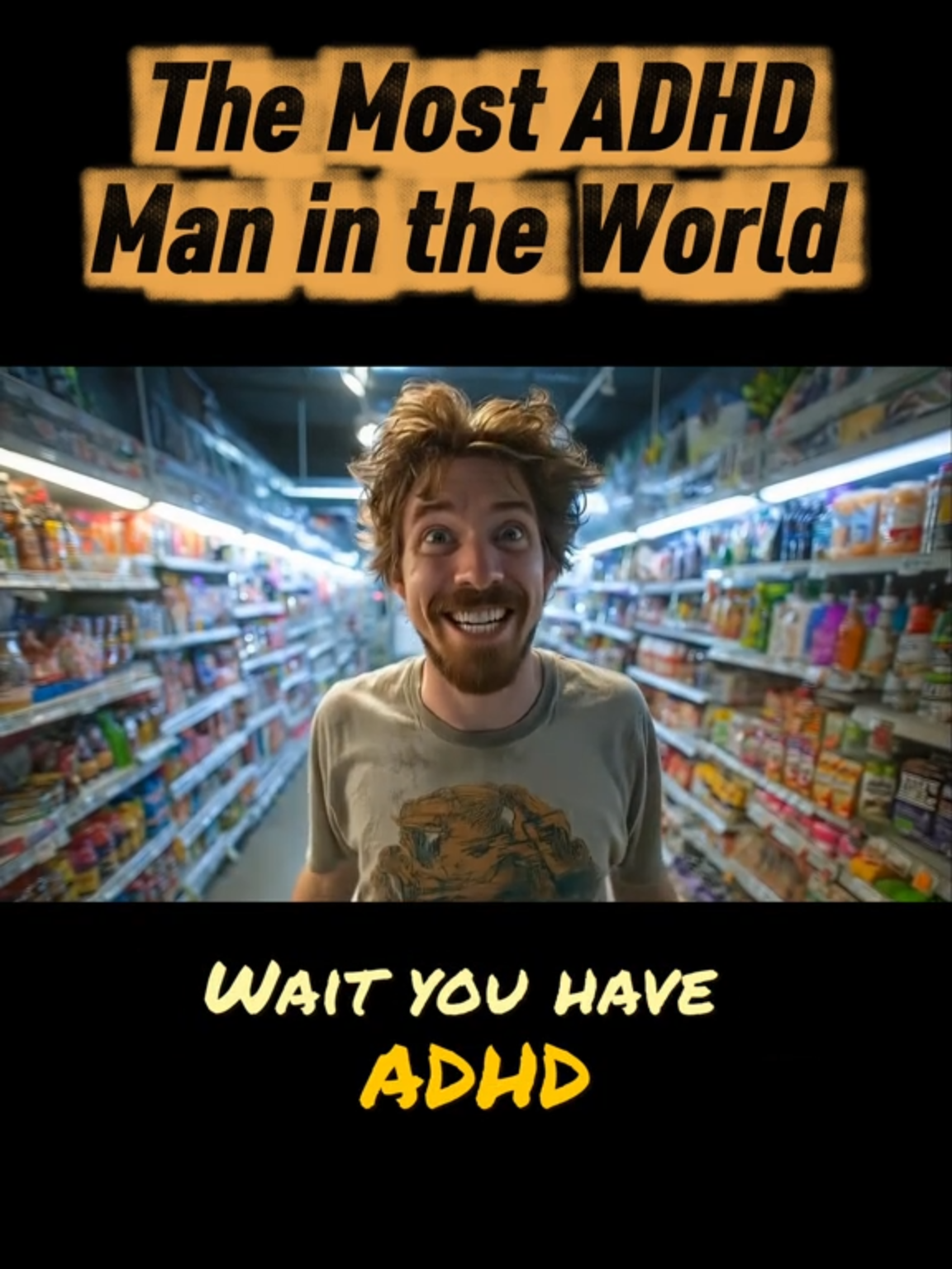 You've met the others, now meet the man who constantly interrupts people only to forget what he was going to say 🤔. He'll spend hours choosing a movie, then scroll on his phone the entire time. He is... The Most ADHD Man in the World. Stay distracted, my friends. 😉 Hashtags:  #TheMostManInTheWorld #ADHD #Satire #Parody #DosEquis #Comedy #Neurodivergent #Relatable #DigitalDelusions #DosEquisParody #DosEquisAI #AIComedy #VEO3 #funny #dubai🇦🇪 #usa🇺🇸 #italy🇮🇹 #ukraine🇺🇦 #london #india #china #japan #germany #europe