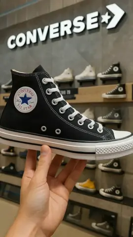 Sepatu Sneakers Unisex CONVERSE CT AS HI CANVAS BLACK WHITE - M9160C #sepatuunisex #sepatusneakers #sepatuconverse #sepatu 