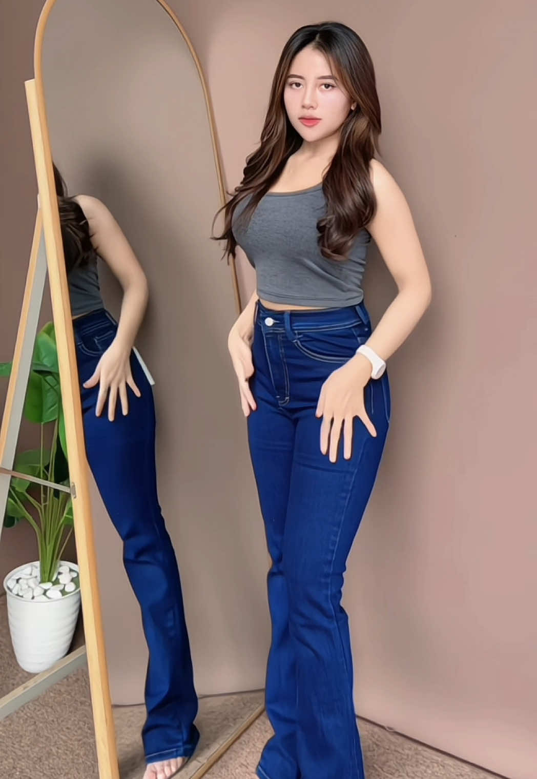 #fashionalaindah #jeanshighwaist #jeans #jeansmurah 