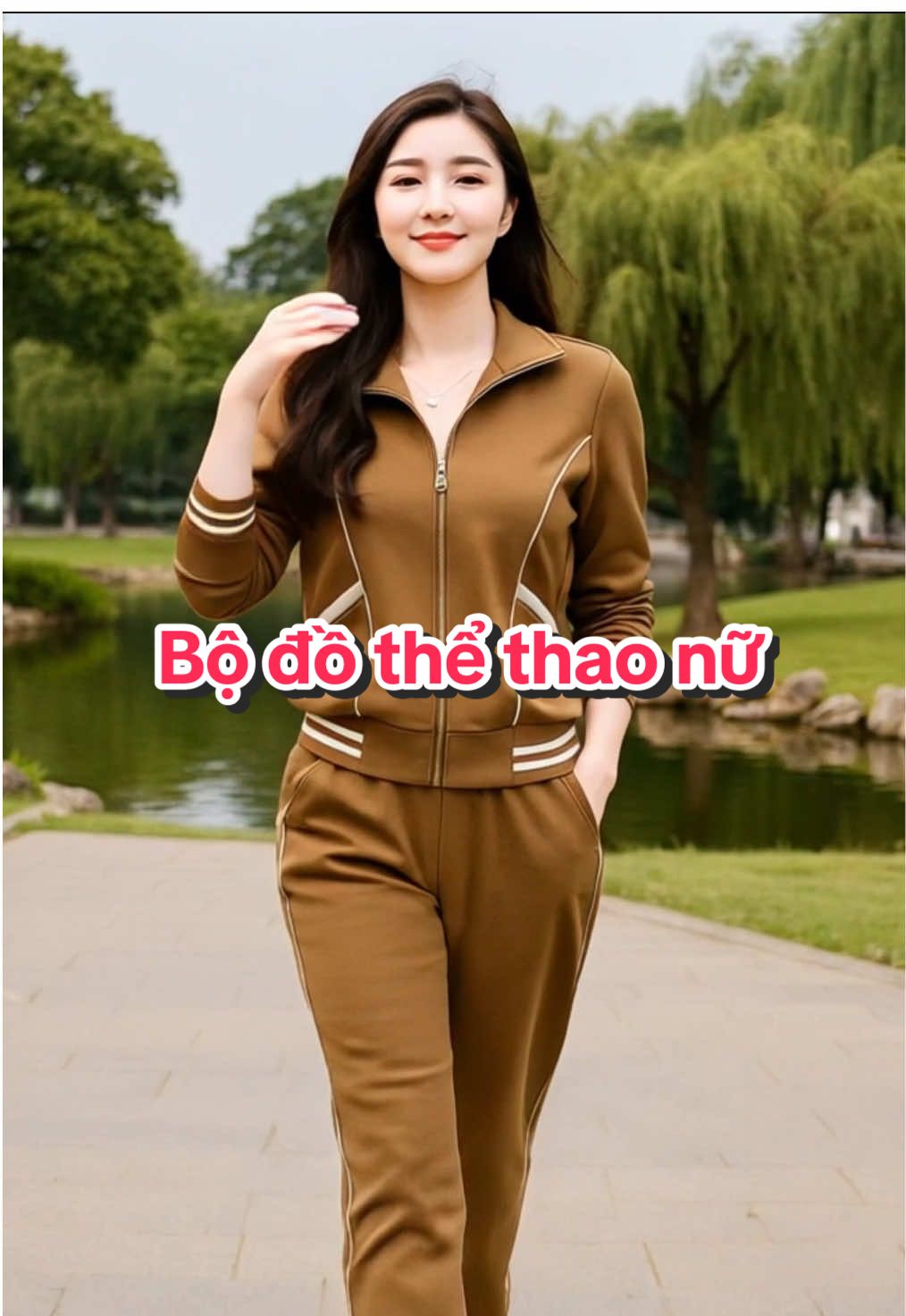 Bộ đồ thể thao nữ set kéo khoá.                #bodothethaonuthudong #thoitrangthudong #setboxinh #macdepphoixinh#xuhuongtiktokshop #xuhuong #trending #fashionnu  @THANHMAISHOP83 