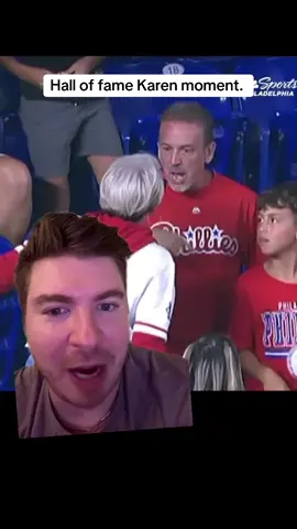 All time moment tonight at the Phillies-Marlins game. 