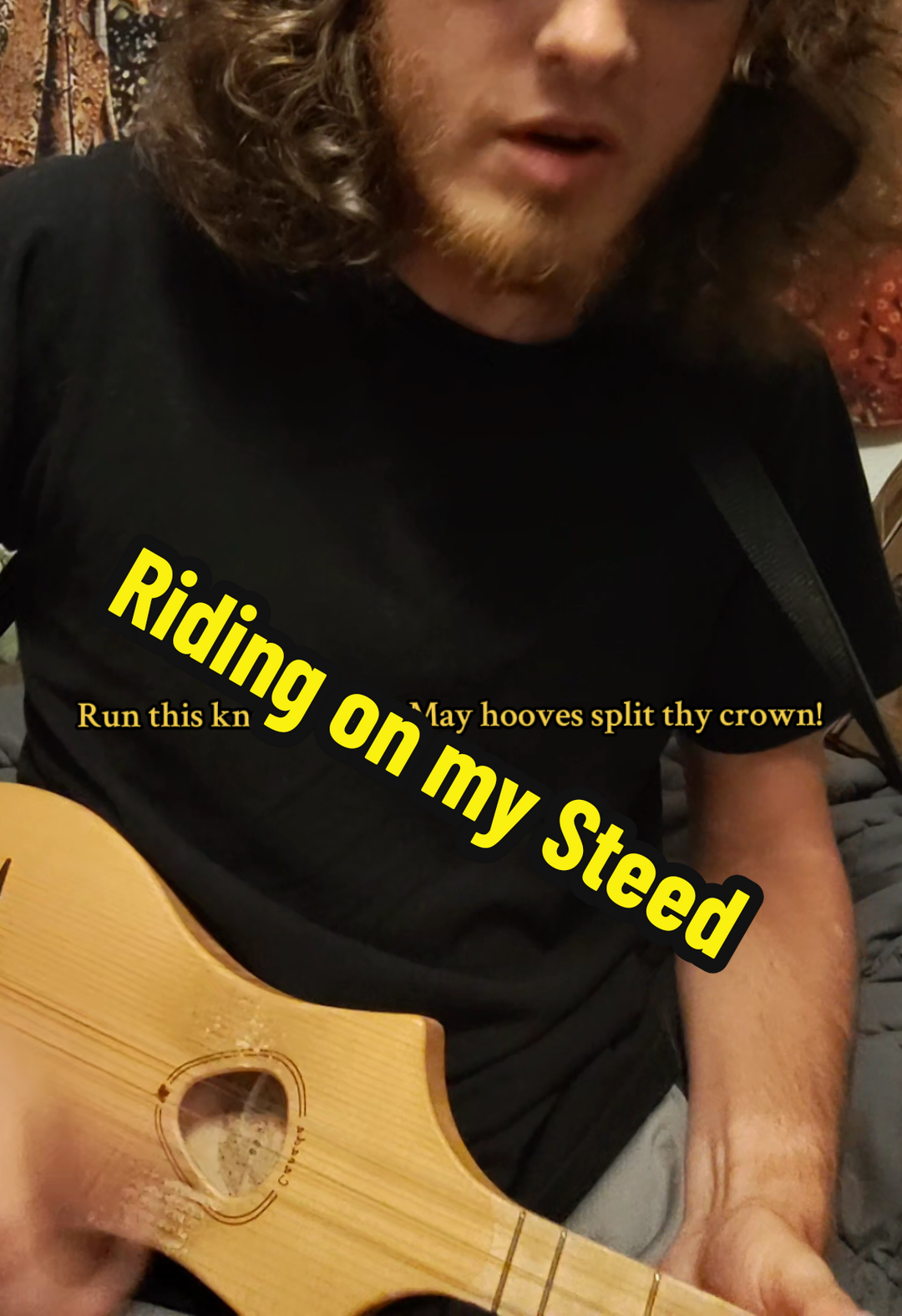 Driving in my Car, but it's bardcore!  #drivinginmycarrightafterabeer #drivinginmycar #bardcore #unplugged #dulcimer 