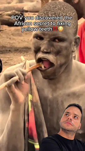 African whitening toothbrush