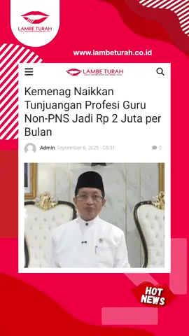Tunjangan Non PNS naik guys👏🏻 #lambeturah  #fyp  #viral  #tiktoktrending 
