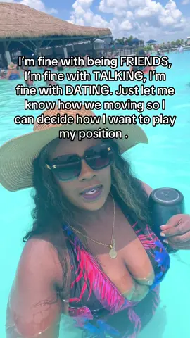 I’m cool with friends, conversation, or dating… just be upfront about your intentions so I know how to move. Grown folks communicate 💯 What about you—are you clear with people about what you want, or do you let things “just happen”? 