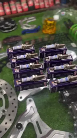 UMA RACING NICKEL SPARTPLUG🔥 GOOG PERFORMANCE FOR DAILY USE👌#mio #miosporty #xrm #raider150fi #fyp 