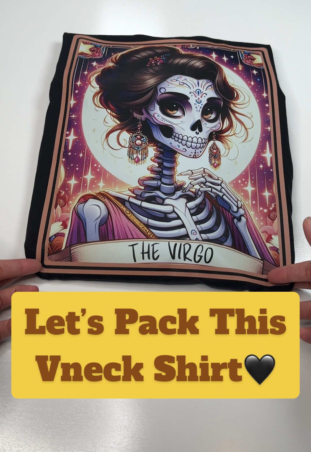 Take a look at our other Vneck options! *Only available in Black  #tarotcards #tarotreading #TarotCollection #zodiacsigns 