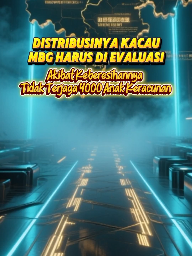 Sebuah program yang bertujuan mulia: memberi makan gratis untuk anak-anak sekolah kita. Namun, apa jadinya ketika program tersebut justru membawa masalah serius? Program Makan Bergizi Gratis atau MBG yang digagas Presiden Prabowo Subianto kini menjadi sorotan publik setelah lebih dari 4.000 siswa dilaporkan mengalami keracunan dalam delapan bulan terakhir. #sabarajalah #OK  #terusmaju# #LuarBiasa #majuteruspantangmundur 
