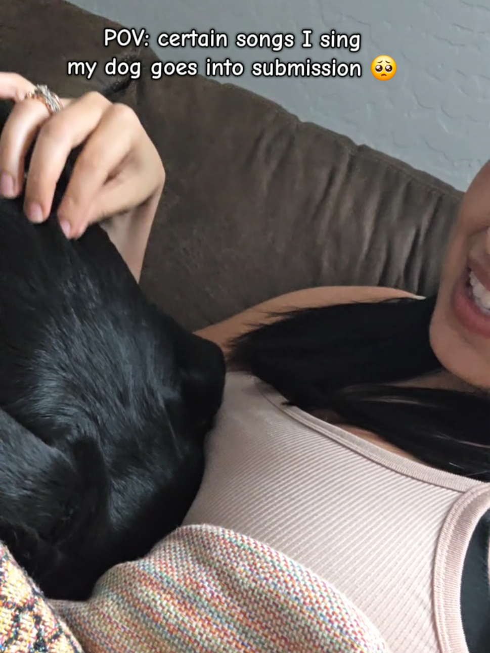 Everything that has breathe praise the Lord 🥺 she also howls fo her favorite song Revolution by Kirk Franklin & Jesus by Anne Wilson. Tell me your dog hasn't been raised in a christian home without telling me they been raised in a christian home lol ♥️🙏