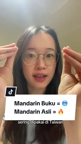 Kalau ngomong sama orang Taiwan  gak usah sekaku/seformal ini 😳 #belajarchinese #belajarmandarin #learnmandarin #taiwanindonesia🇹🇼🇮🇩 #pmitaiwan🇲🇨🇼🇸 