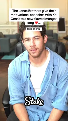 The Jonas Brothers give their motivational speeches with Kai Cenat to a new flawed mangos song ❤️…  #jonasbrothers #kaicenat #mafiathon3 