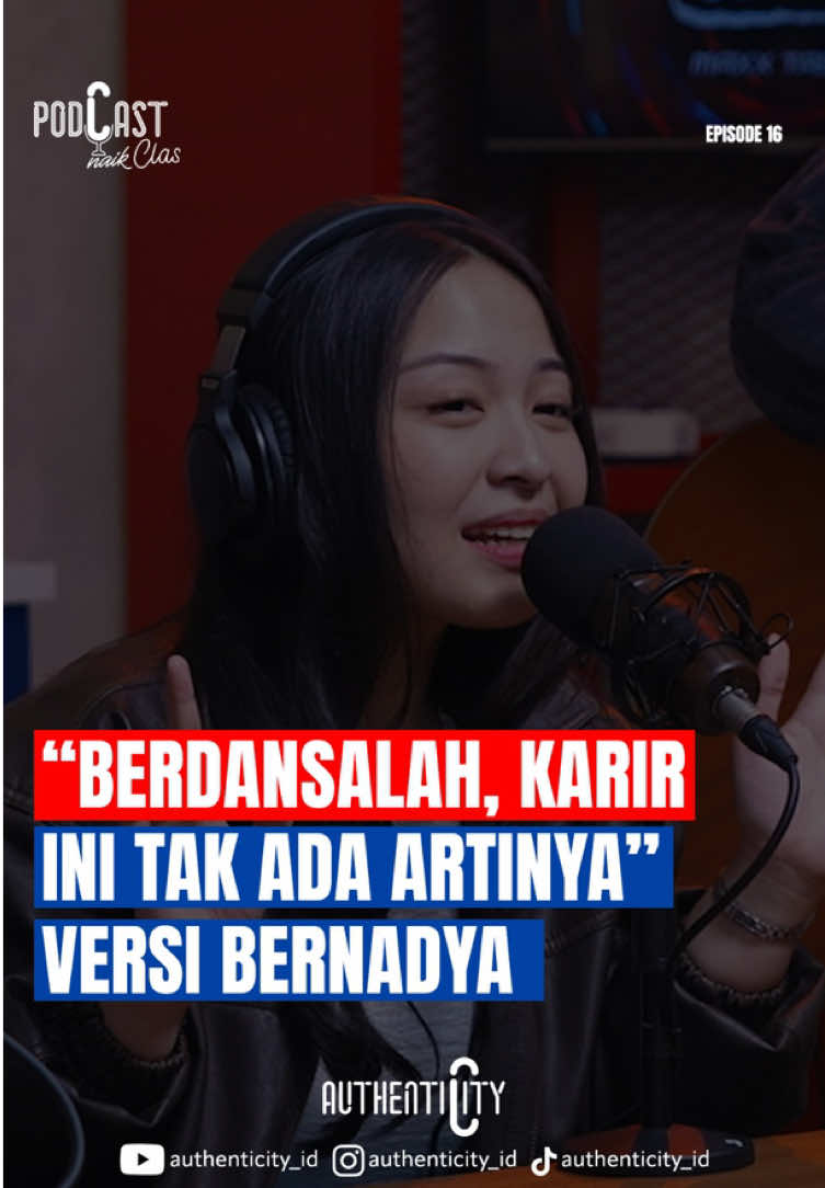 Bernadya gak ada obeeeeeeng! Enak bener ini lagu versinya doi🥹 Tonton fullnya di Podcast Naik Clas! #PodcastNaikClas #AuthenticityID #IniAsliGue