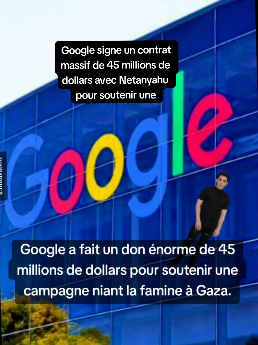 #creatorsearchinsights2025 Google signe un contrat massif de 45 millions de dollars avec Netanyahu pour soutenir une campagne de propagande niant la famine à Gaza. #StandWithPalestine #gaza #MotivationForJustice #occupationaltherapy 