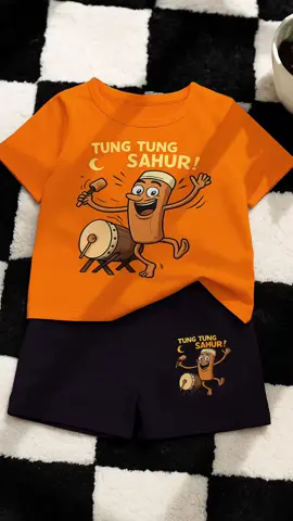 setelan anak laki laki tung tung sahur🥰#outfitanak #setelananak #fyp #tungtungsahur 