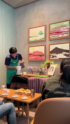 More coffee tasting to come ☺️ #barista #starbucksbarista #starbuckspartner #fyp #pourover
