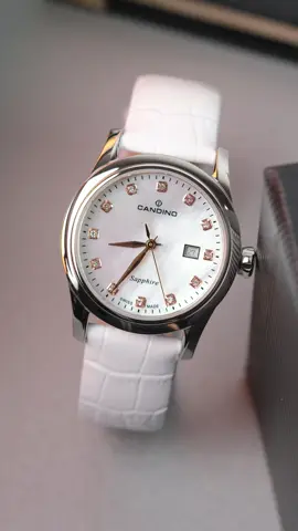 Đồng hồ nữ Candino C4736/1 –  Thiết kế đơn giản thanh lịch dành riêng cho phái đẹp. ✨ Với đường kính 33mm vừa vặn, gây ấn tượng bởi mặt số trắng tinh khôi kết hợp cùng vạch số đính đá tinh tế. Từng chi tiết đều toát lên vẻ đẹp thanh lịch, nữ tính nhưng vẫn đầy cuốn hút – là lựa chọn lý tưởng cho quý cô yêu phong cách nhẹ nhàng, trang nhã. #danawatch #donghodanang #donghochinhhang #xuhuong #trending #donghothuysy #candino #donghonu