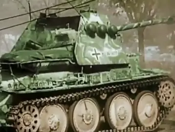 Marder III was the name for a series of World War II German tank destroyers #ww2footage #deutschland🇩🇪 #ww2history #History #tank 