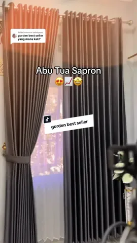 Membalas @selebgram salah satu warna favorit di royalgorden abutua. Sapron🫶🏻😍#royalgorden #gordenminimalis #gordenjendela #gordenblackoutimport #guncang99spesialgajian 