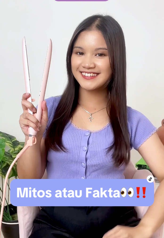 Styling rambut tiap hari gak bakal bikin rambut rusak😱 Soalnya pakai NVMEE ARIES🥰 Yang mempunyai ionic ceramic plate dan ionic light✨ Jadi mau nggak rambutmu tetap sehat?🤗 #NVMEE #Arieshairstyler #Catokan #RekomendasiCatokan #LURUSBerkilau 