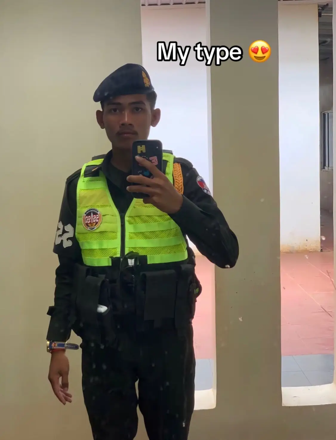 My type 😘#បញ្ចារការដ្ធានកងរាជអាវុធហត្ថខេត្តមណ្ឌគិរី 