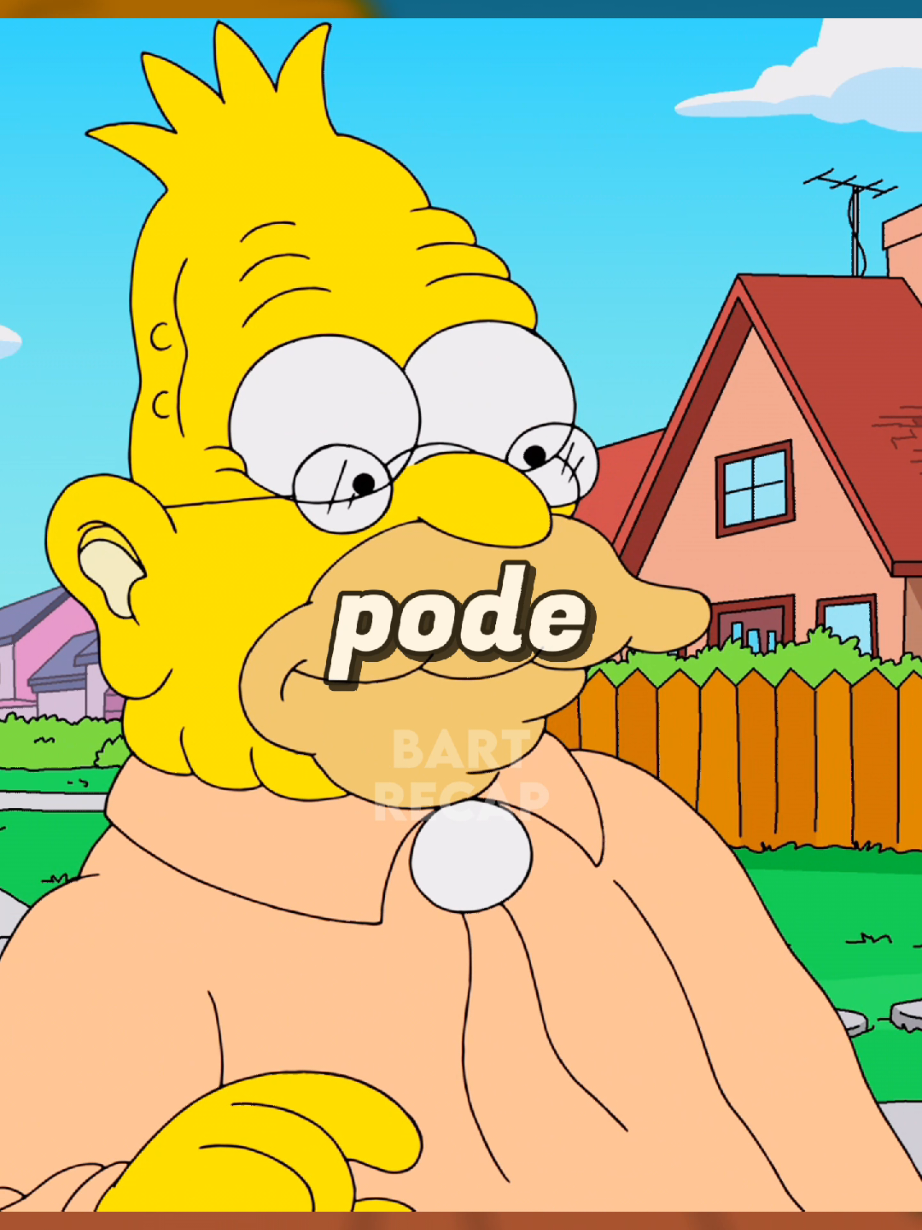 VOVÔ GANHA APARELHO AUDITIVO!? #bart #tiktokbrasil #thesimpsons #homer #simpsons 