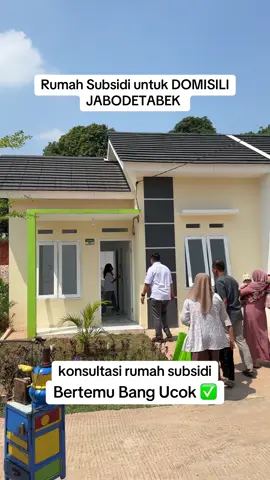 KTP daerah juga bisa, asal usaha arau bekerja di Jabodetabek.  Hubungi Bang Ucok untuk punya rumah di Pesona Kahuripan #rumahmurah #rumahsubsidi #rumahminimalis #pesonakahuripan10 