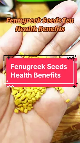 Mga Health Benefits sa pag inum ng Fenugreek Seeds Water Fenugreek Seed Water #fenugreekseed #nanaysbestherbsandspices #benefitsoffenugreekseeds #healthcare #naturalhealing 