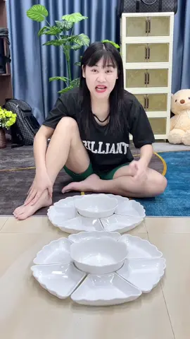 Bộ bát đĩa hoa mặt trời 7 món ##batdiahoamattroi##bobatdiadep