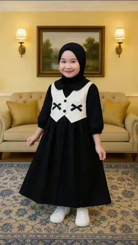 Gamis anak Rompi yang cute bgt#gamis #gamiscantik #gamismurah #gamiskekinian #gamislebaran 