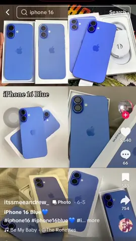 Late post💫🎀#fyp #foryou #foryoupage #iphone16 #ultramarine 