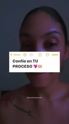Confía en tu proceso 