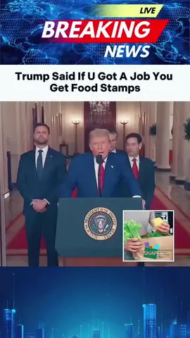 Breaking News: Job Holders Still Qualify for Food Stamps!