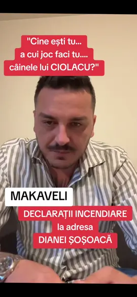 Makaveli rupe tăcerea si vorbeste despre Diana Sosoacă! #politics #arenapolitica #romania #makaveli 