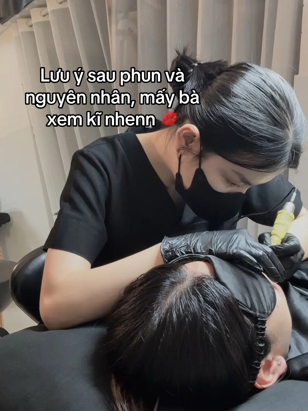 Tư vấn 1 khách tui nói 3 lần cái này #mixinhpmu #phunmoidepthuduc #khuthammoi #lips #phunxamthammy 