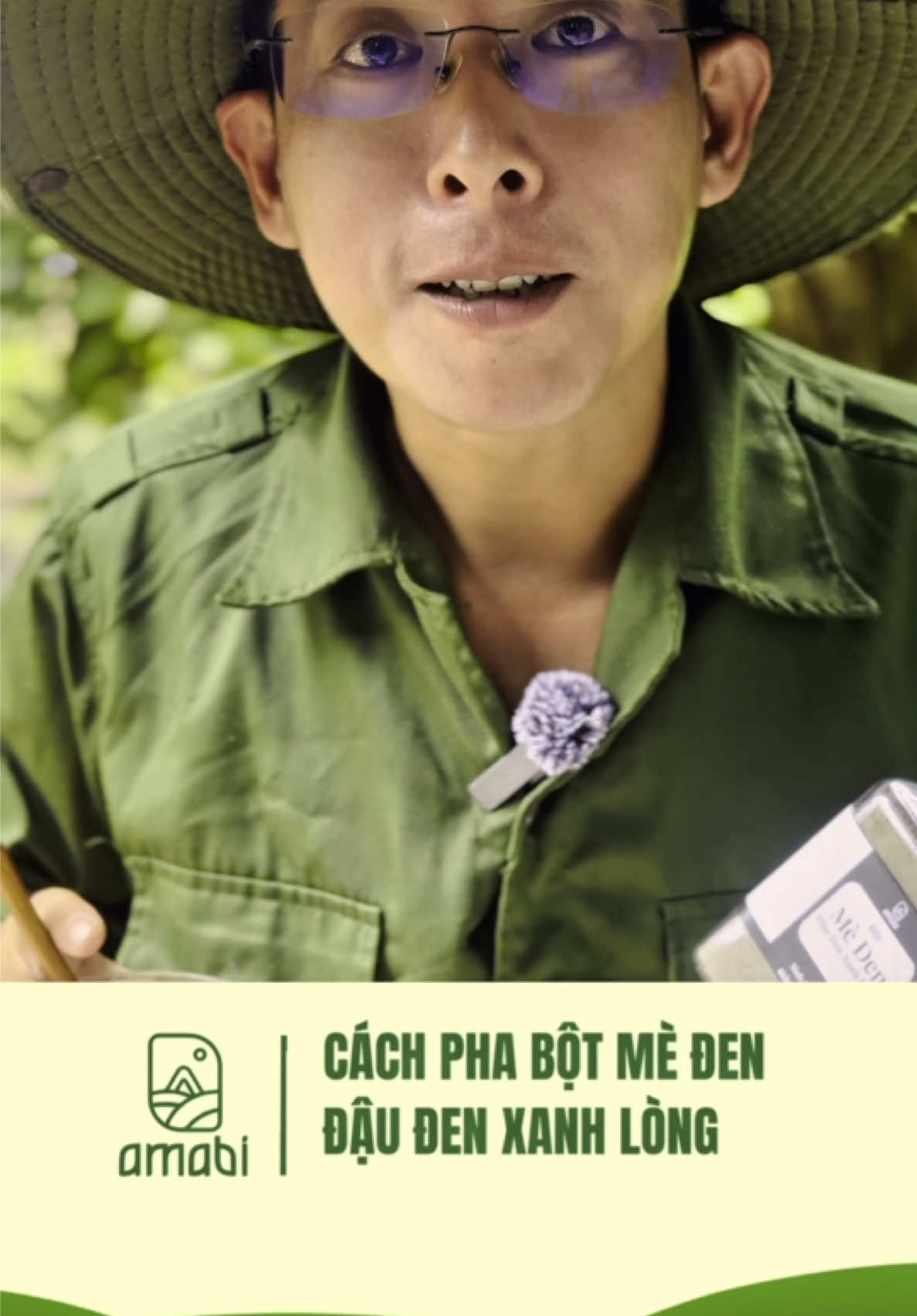 Cách pha ngũ cốc mè đen đậu đen xanh lòng #medendaudenxanhlong #tragaolocmedendaudenxanhlong #meden #healthy #amabi 