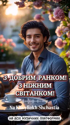 З Добрим Ранком,  Друзі! ✨ Авторська пісня Z Dobrim Rankom! Z Nizhnym Svitankom! 🎶 Виконання та реліз: Na Khvyliakh Shchastia 🌅 Ніжна мелодія про кохання та красу, яка торкнеться серця кожного. 📀 Слухати на всіх музичних платформах: 👉 HyperFollow / Spotify / YouTube Music / Apple Music https://distrokid.com/hyperfollow/nakhvyliakhshchastia/z-dobrim-rankom-z-nizhnym-svitankom 💛 Підписуйтесь на канал, щоб не пропустити нові авторські пісні та прем’єри!