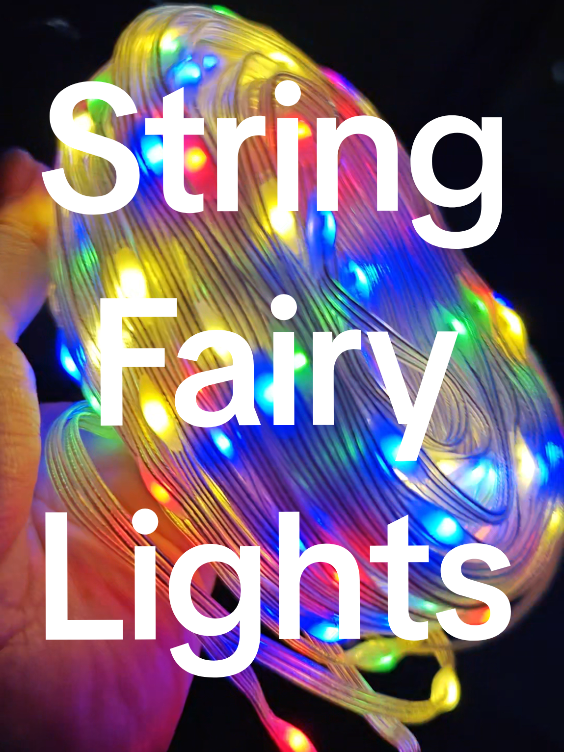 Solar String Fairy Lights ✨  mag done check out na!!  #solarchristmaslights #fairylights #stringfairylights 