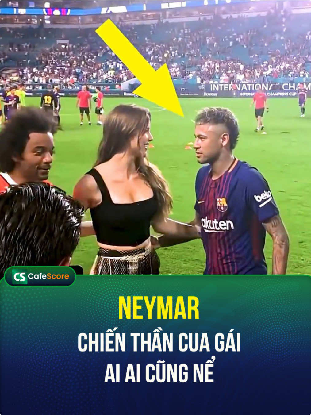 Chuyện tình trường trong làng túc cầu chắc chưa ai vượt qua Neymar anh em nhỉ.  Không biết về nước đã đỡ chưa chứ tôi nể ông này số 1.  #neymar #neymar10 #cafescore #fyp